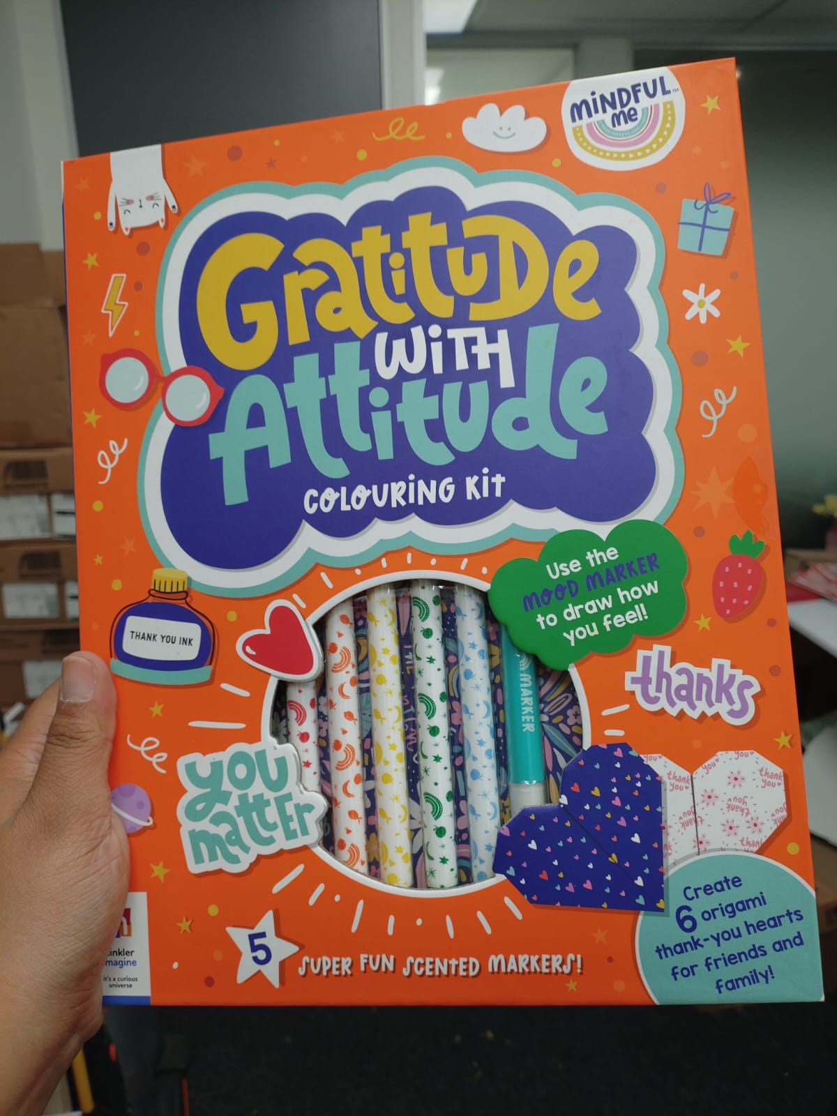 GRATITUDE WITH ATTITUDE COLOURING KIT